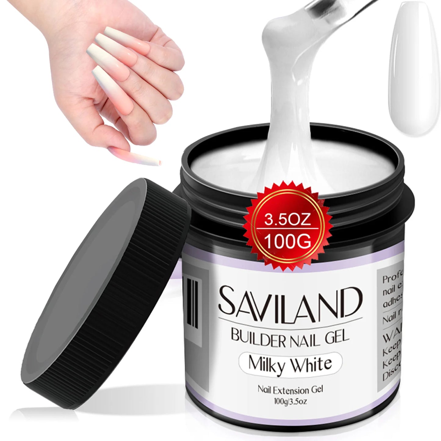 Saviland Builder Nail Gel For Nail Extensions Soak Off UV