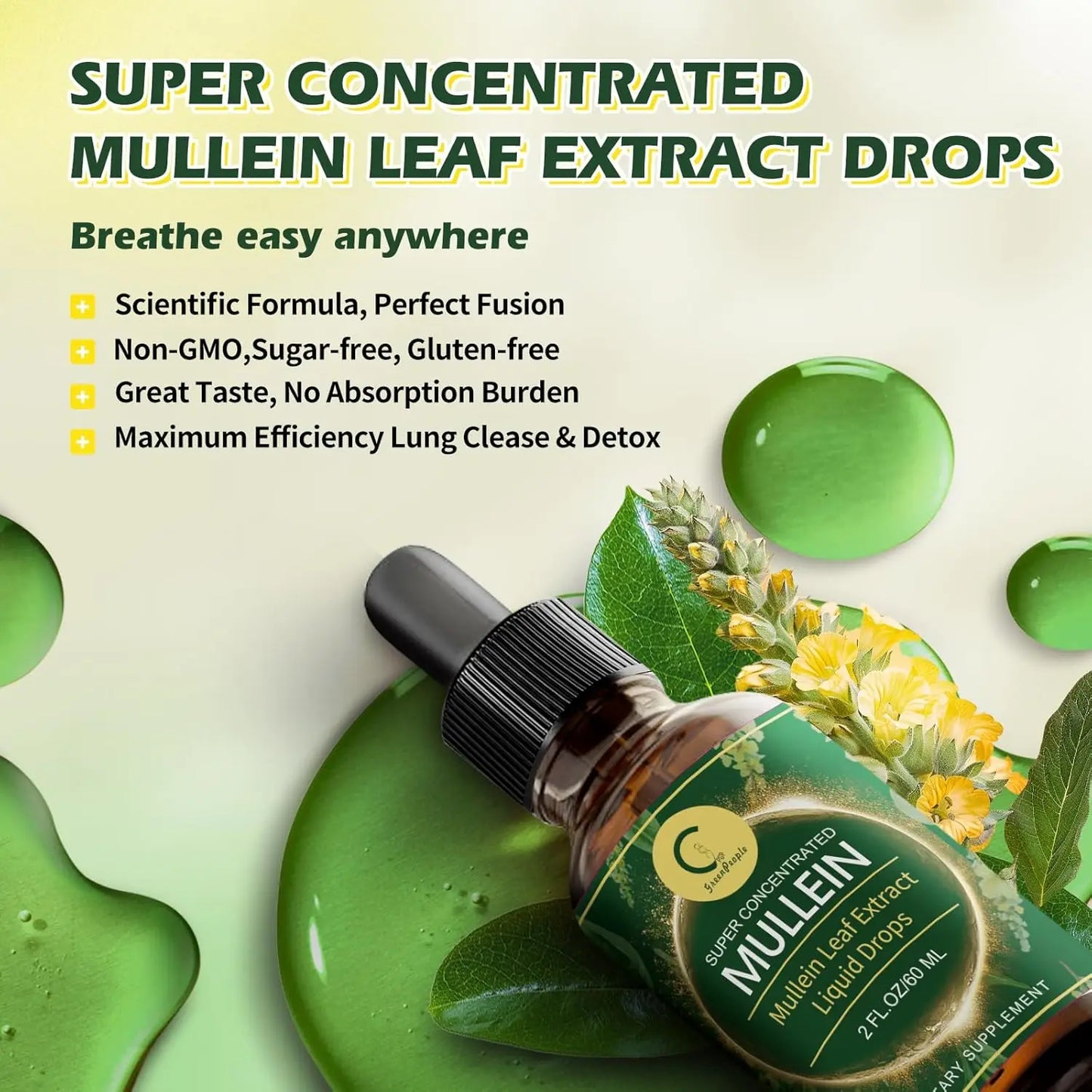 Imatchme Mullein Leaf Extract Drops For Immune Support