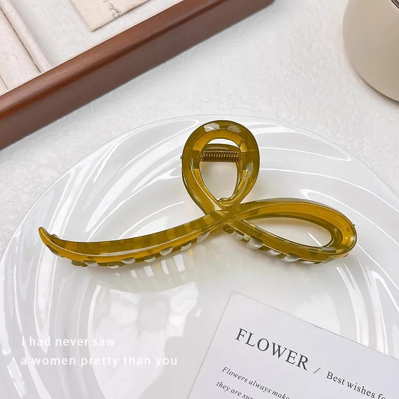 Elegant Bow Hair Claw For Women And Girls Hair Accessories