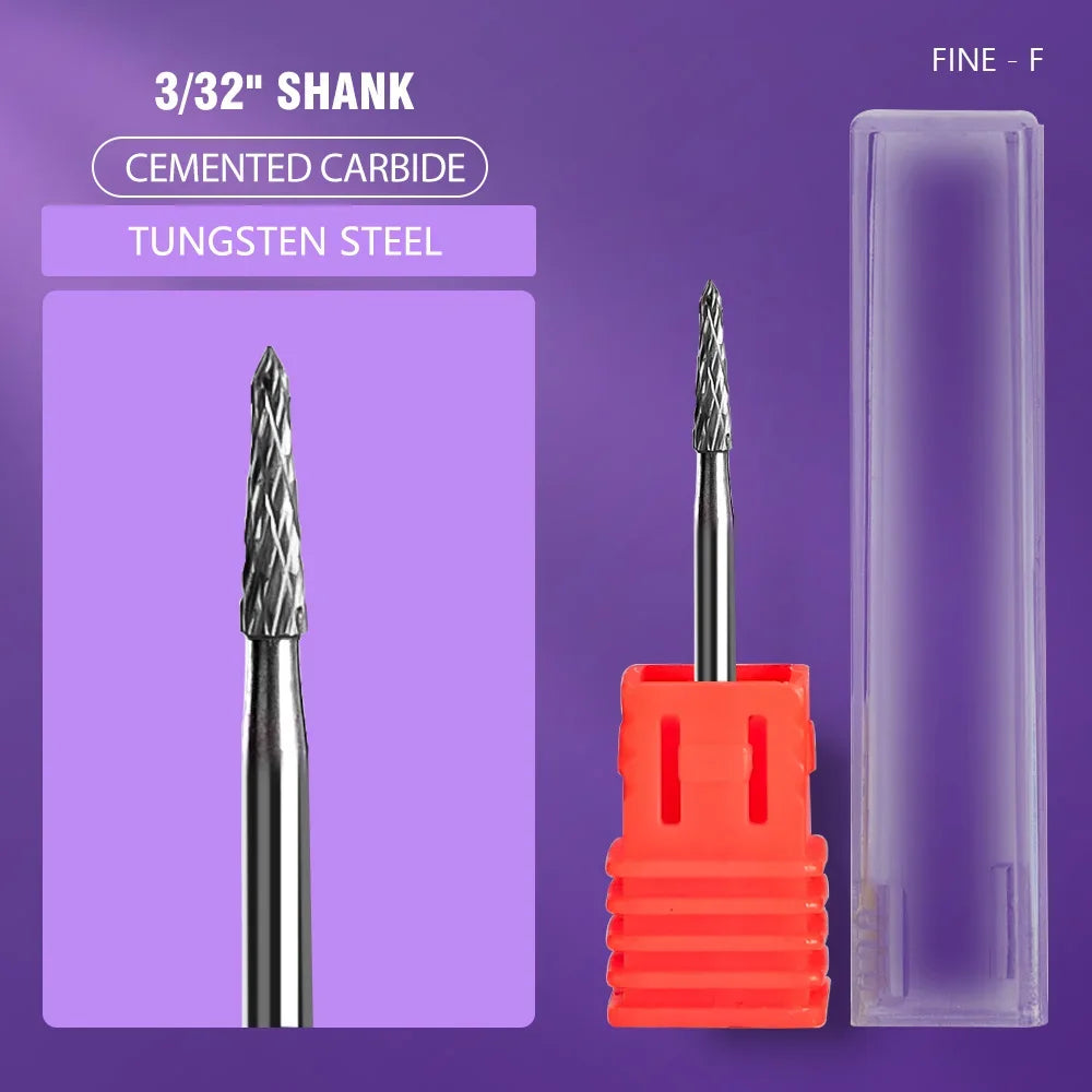 Stainless Steel Nail Drill Bit for Manicure Pedicure Tools