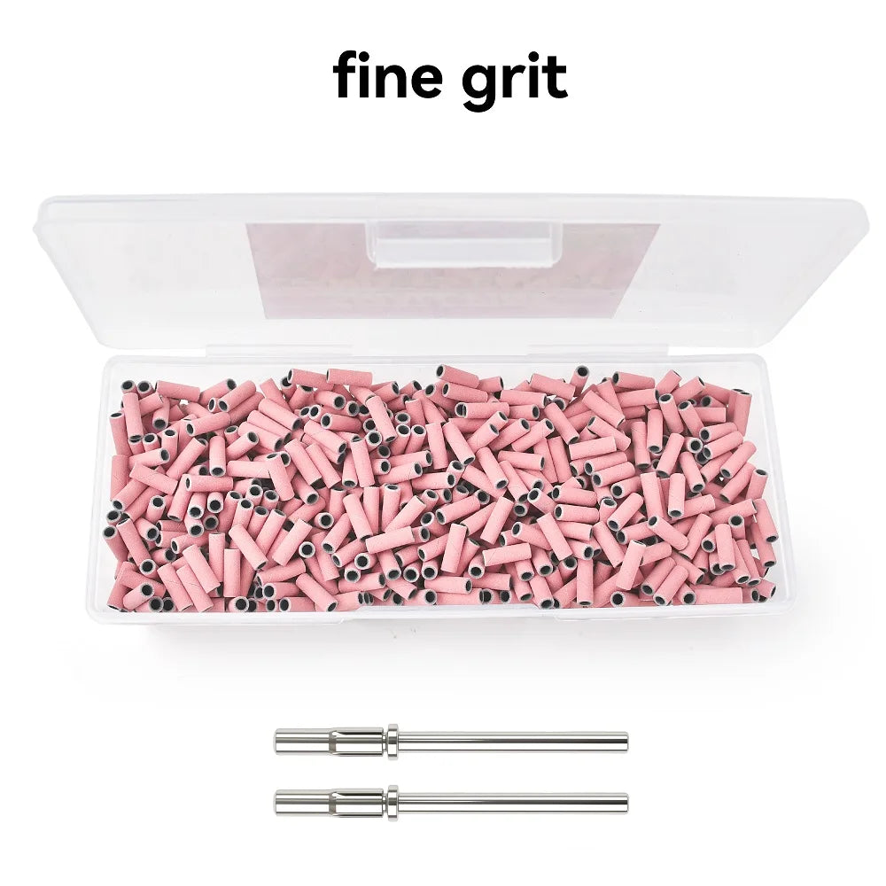Salvmary Nail Drill Sanding Bands 2000 Pcs 100 150 240