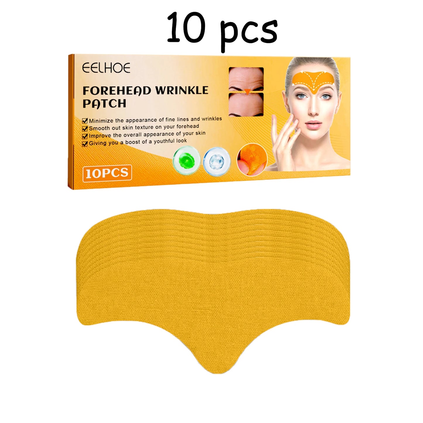 Eelhoe Forehead Wrinkle Patch Hydrating Anti Aging Firming