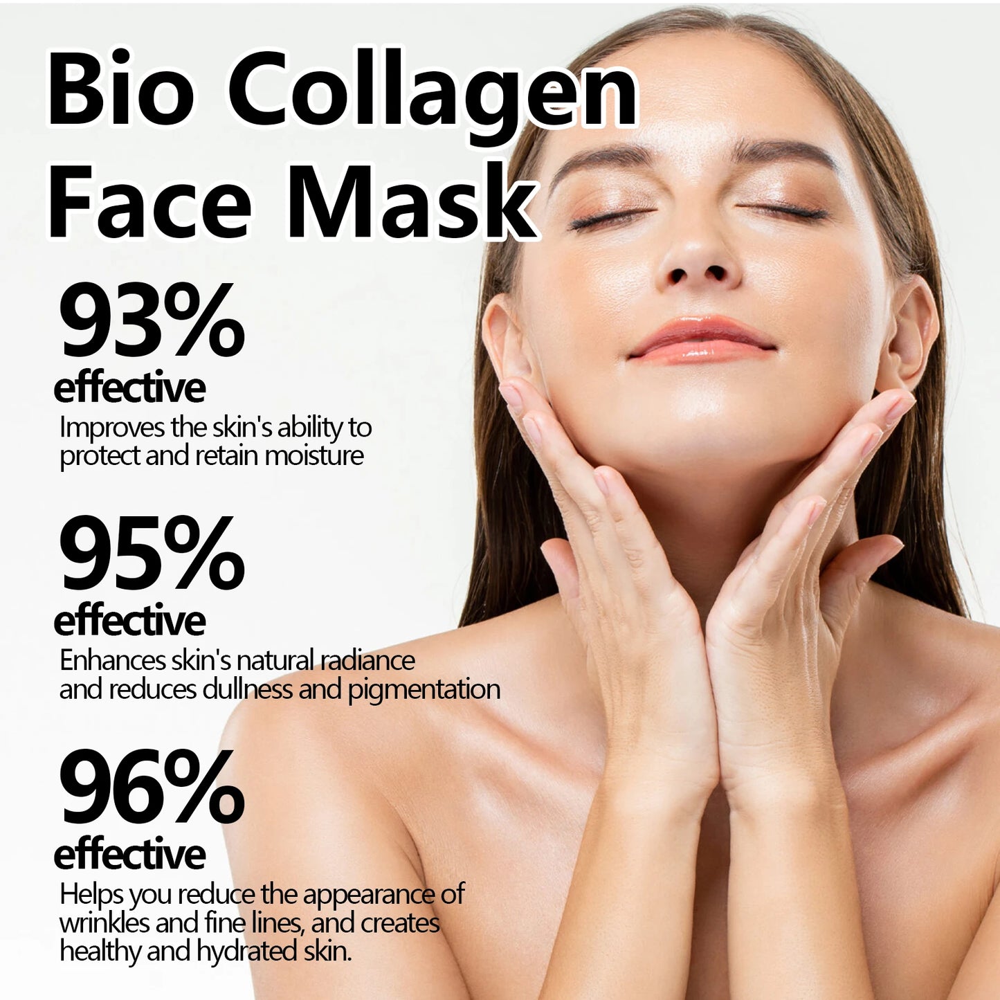 Hoygi Collagen Face Mask Moisturizing For Glowing Skin And Elasticity