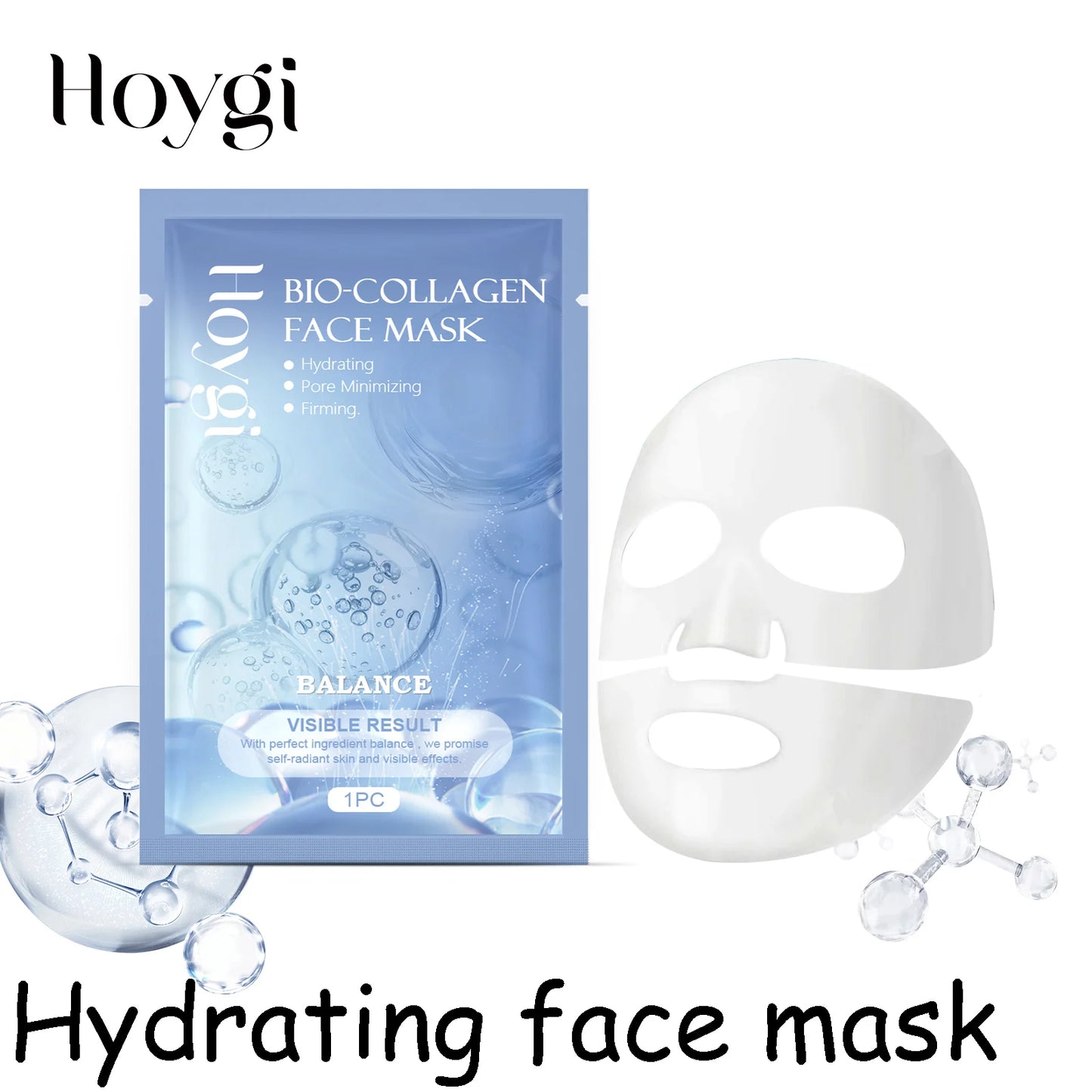 Hoygi Collagen Face Mask Moisturizing For Glowing Skin And Elasticity