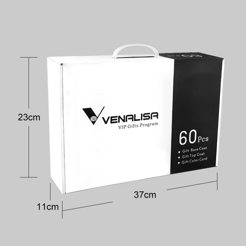 Venalisa VIP Gel Polish Kit With 60 Colors Base Coat