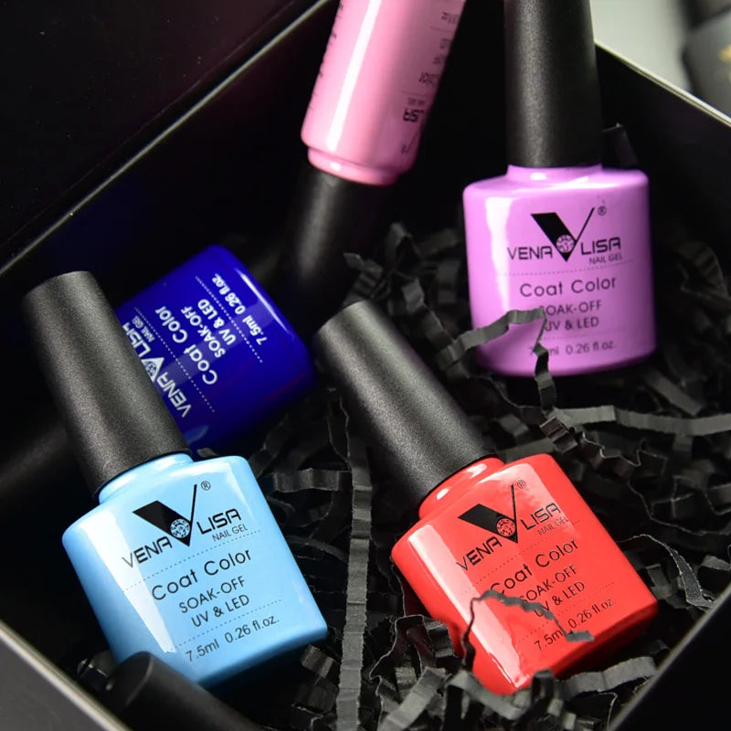 Venalisa UV LED Gel Polish Kit With Base Top Coat