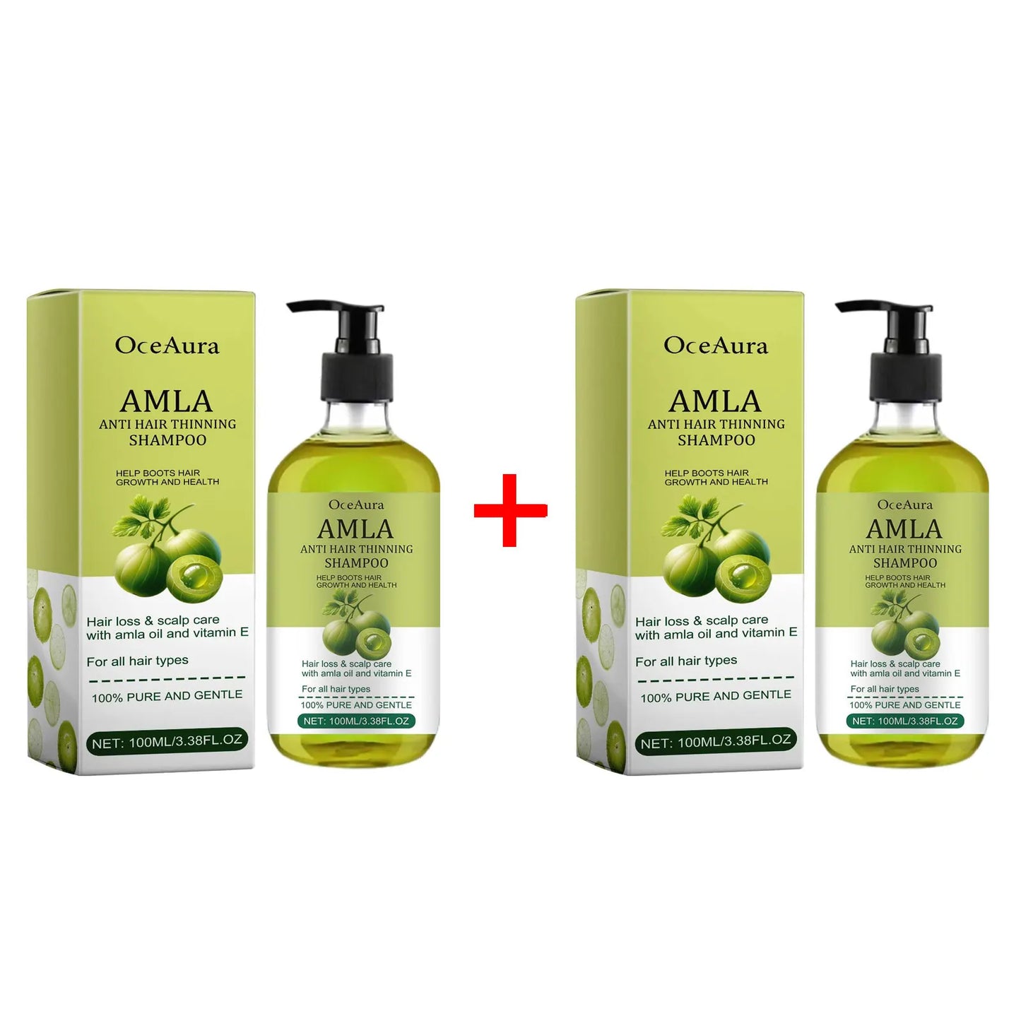 OceAura Anti Dandruff Hair Shampoo For Scalp Care And Frizz