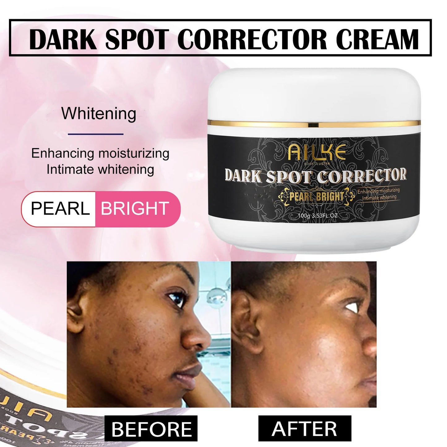 AILKE Collagen Skin Care Set Whitening Freckle Dark Spots