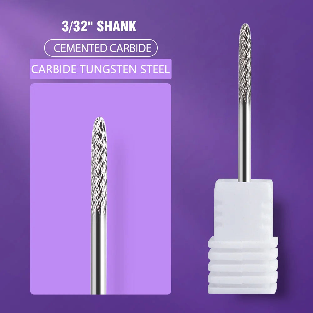 Stainless Steel Nail Drill Bit for Manicure Pedicure Tools