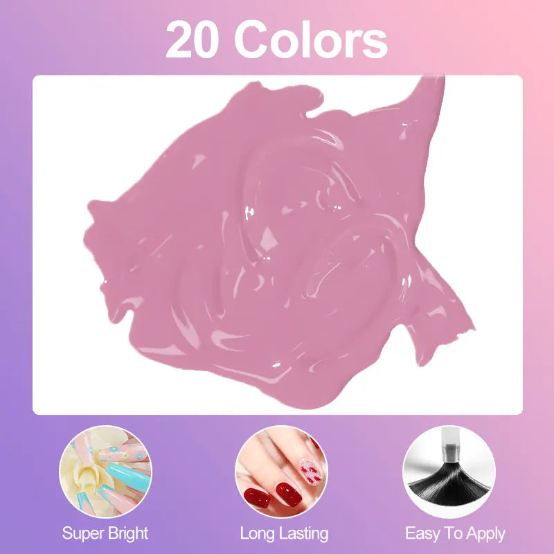 Nail Gel Polish Kit With Drill And UV Light Beginners