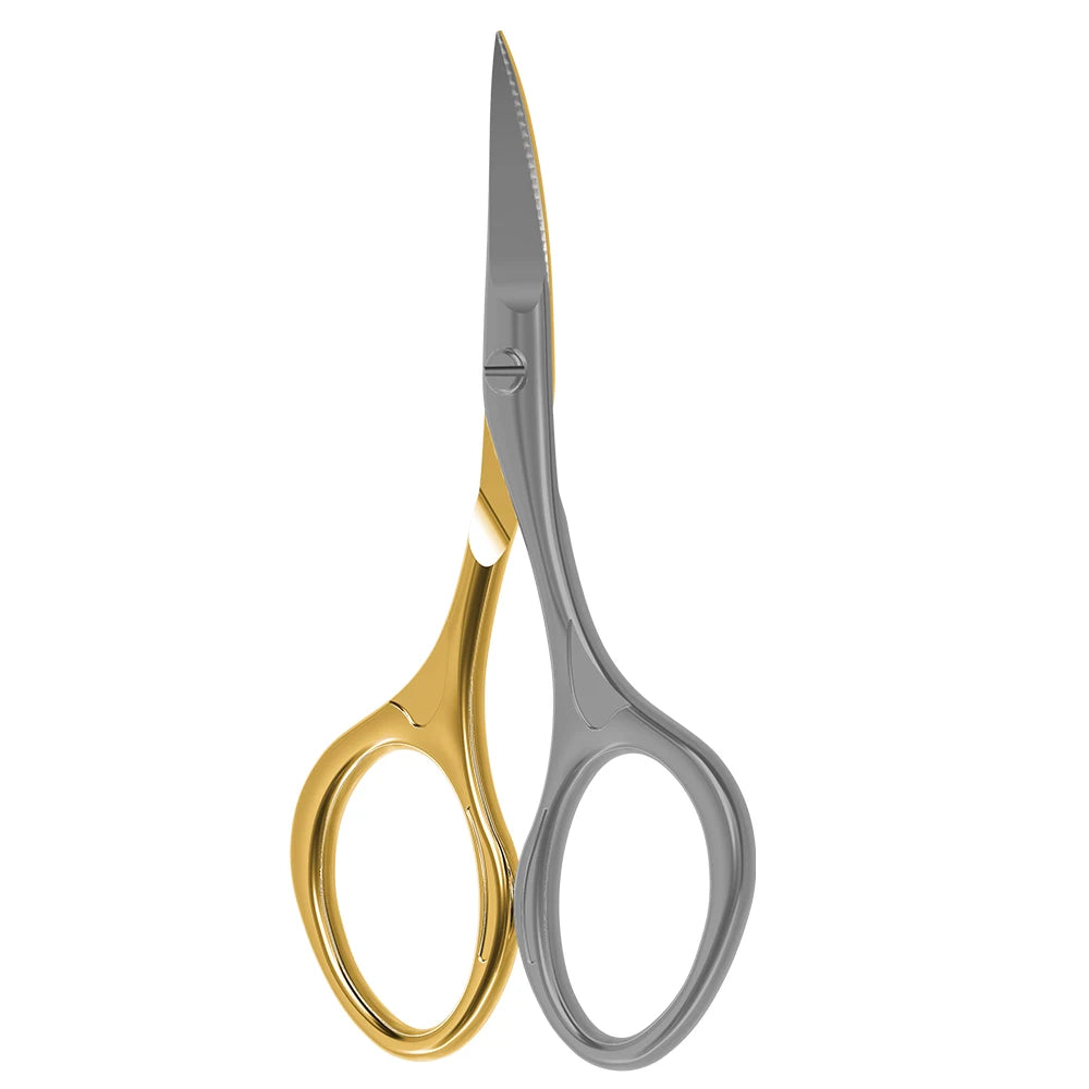 Beaut Nicole Nail Scissors Curved Blade Stainless Steel Pedicure Tools
