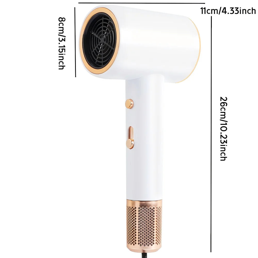 B Beichen 1400W Anion Wall Mounted Hair Dryer Kit Home