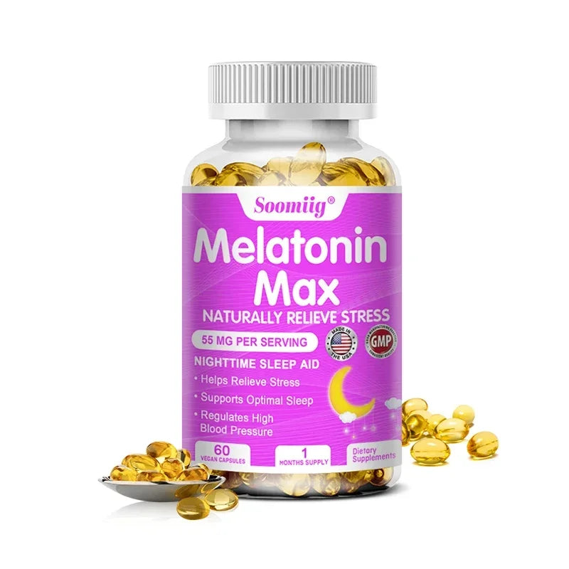 Soomiig Melatonin 55mg With Msm Zinc Vitamin D3 And B6