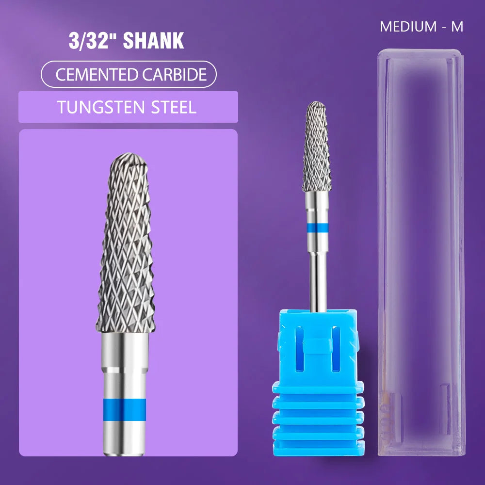 Stainless Steel Nail Drill Bit for Manicure Pedicure Tools