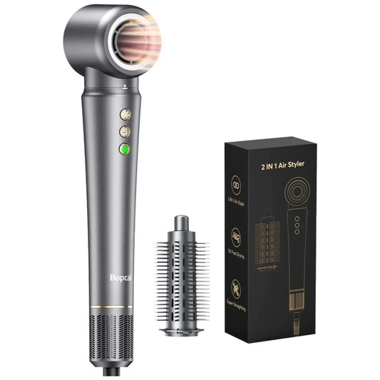 BOPCAL 5 In 1 Hair Styler And 1200W Hair Dryer With Travel Bag