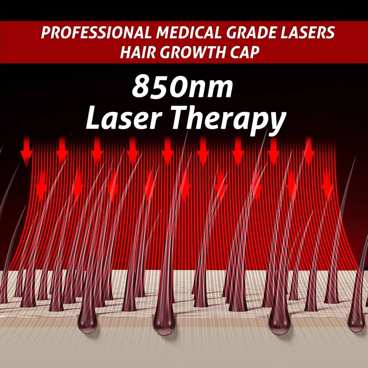 Wireless Laser Cap For Hair Growth LLLT Hair Loss Treatment