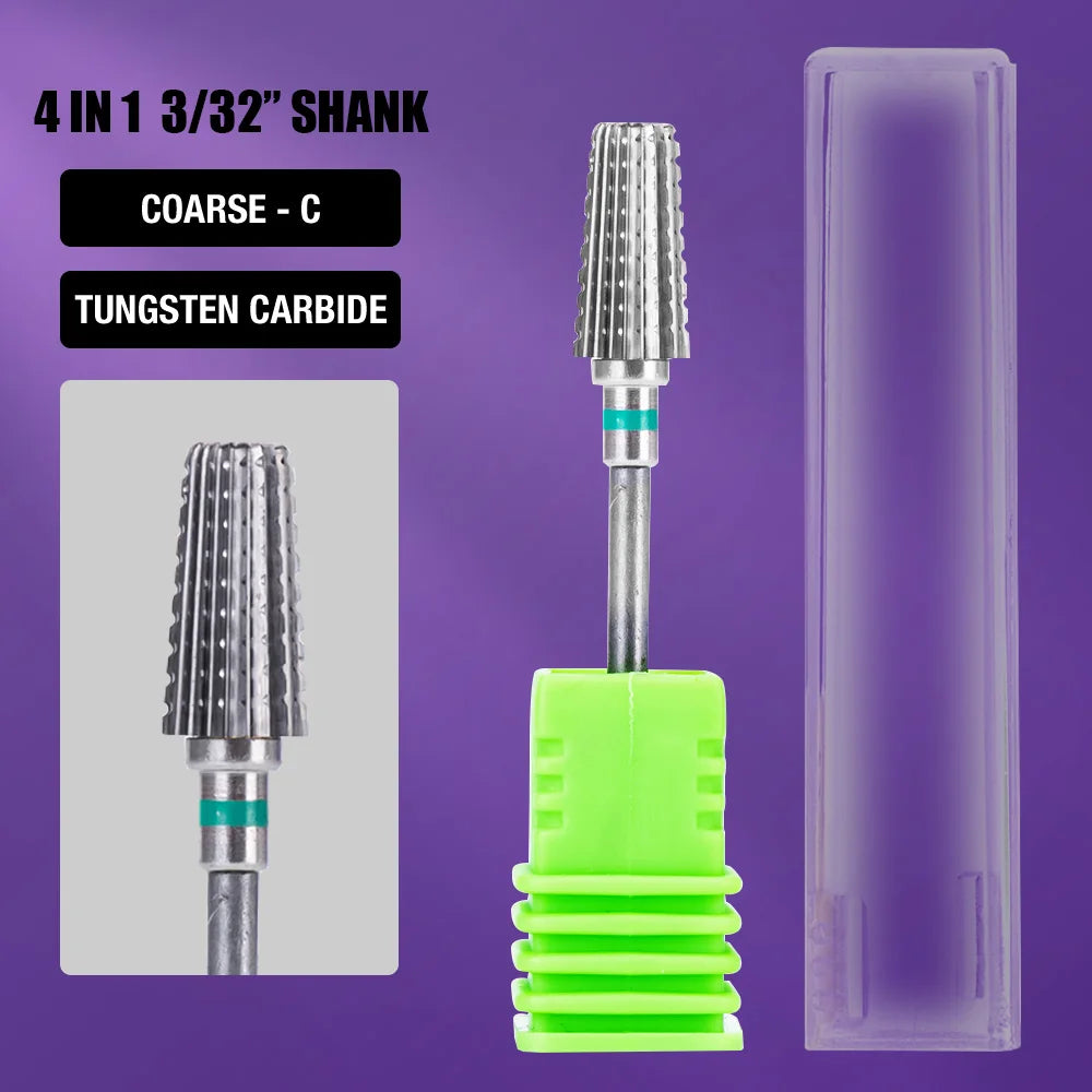 Stainless Steel Nail Drill Bit for Manicure Pedicure Tools