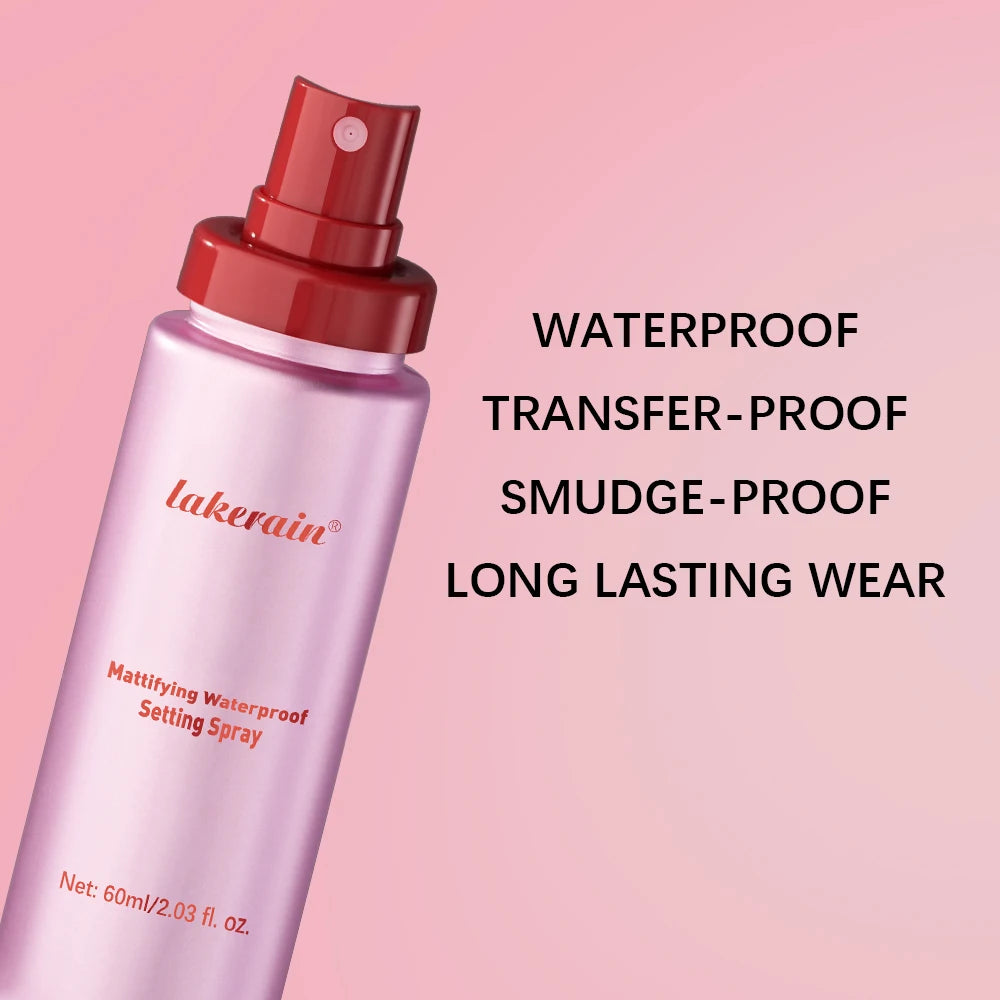 Lakerain Mattifying Waterproof Setting Spray Oil Control Matte Finish