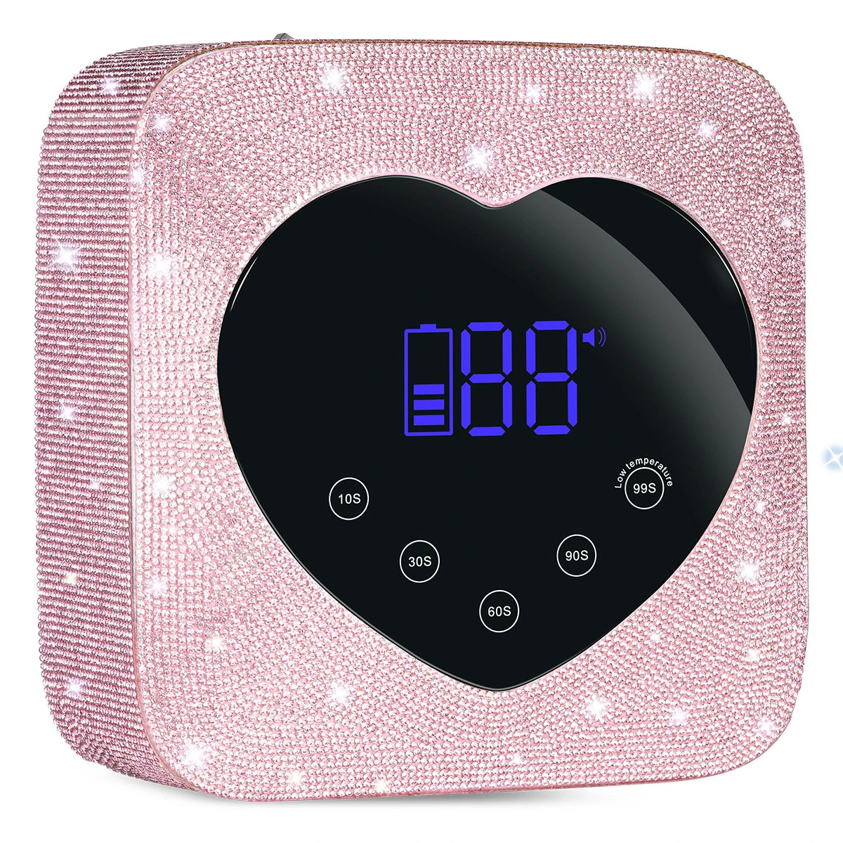Saysally 72W Rechargeable UV LED Nail Lamp Cordless