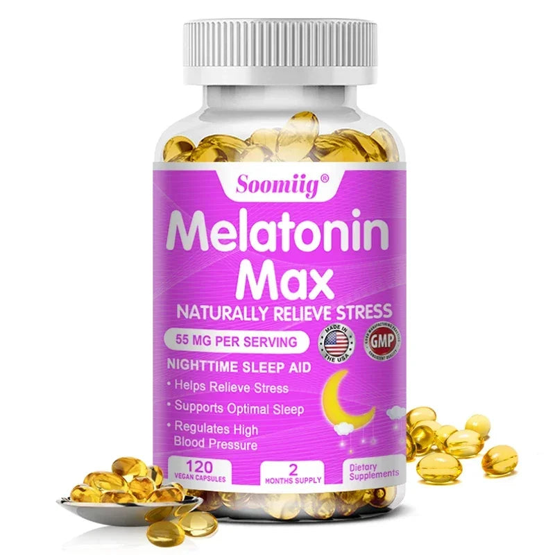 Soomiig Melatonin 55mg With Zinc Vitamin D3 And B6