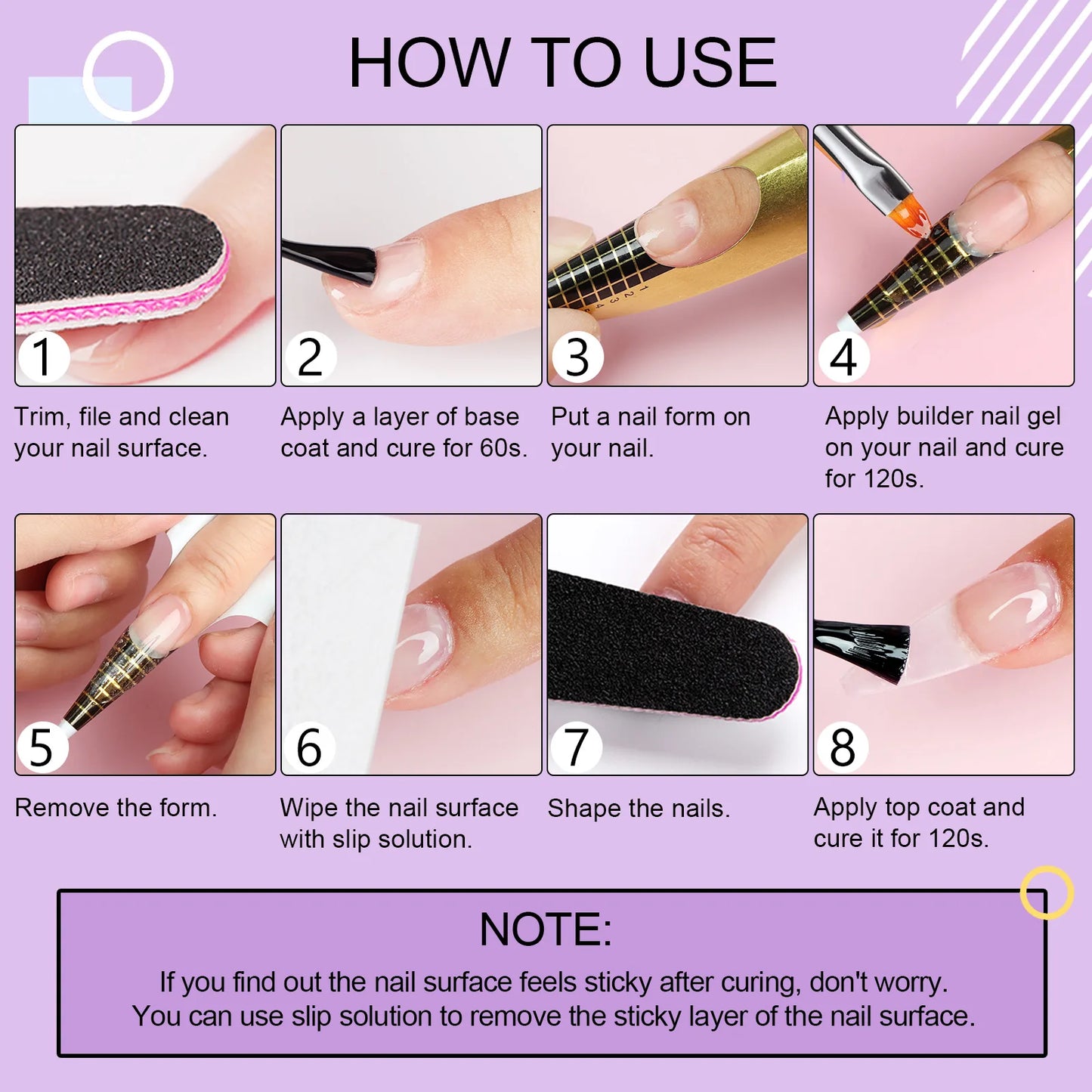 Saviland Builder Nail Gel For Nail Extensions Soak Off UV