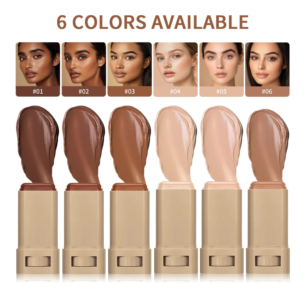 Skin Tint Foundation Stick Serum Long Lasting High Coverage Concealer