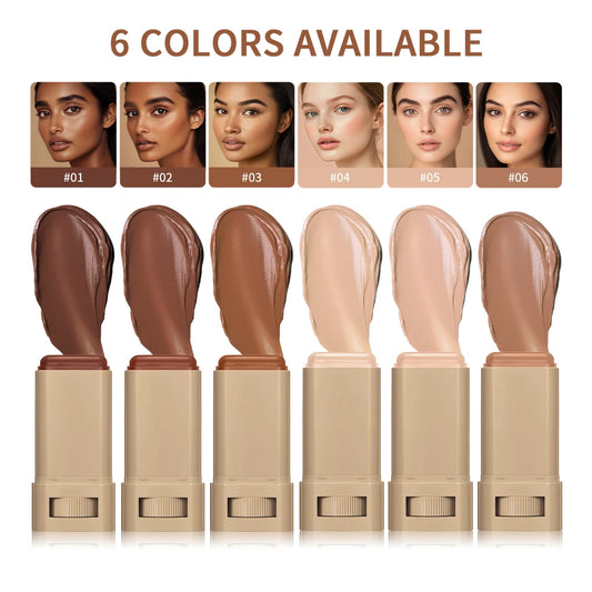 Skin Tint Foundation Stick Serum Long Lasting High Coverage Concealer