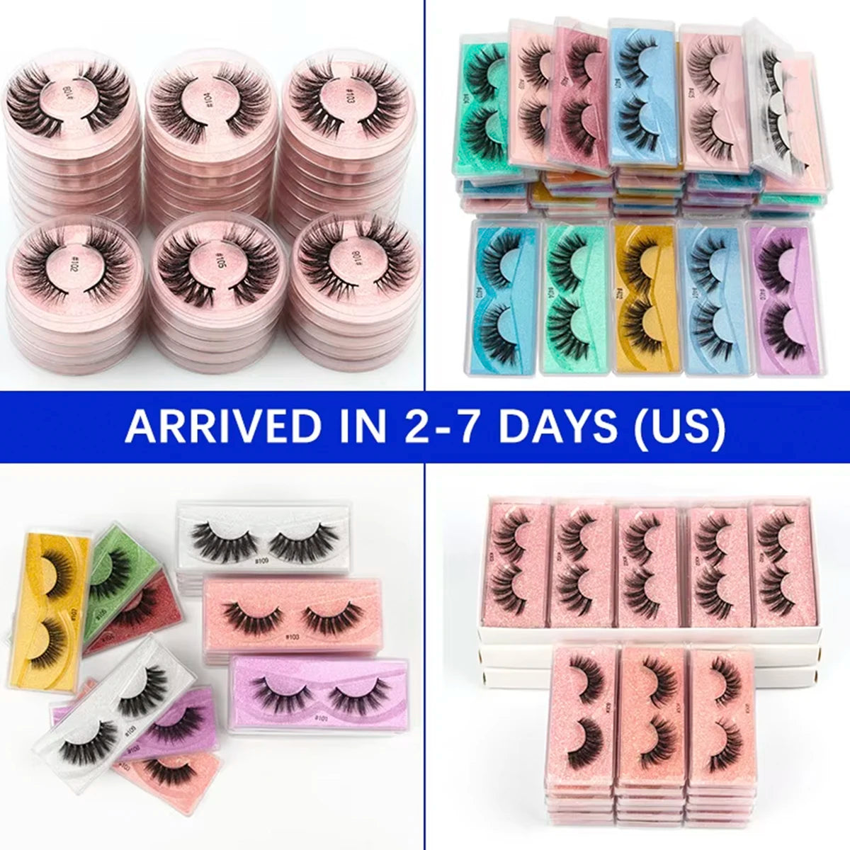 YSDO 3D Mink Strip Eyelashes Natural Soft False Lashes