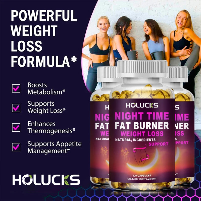 Holucks Advanced Night Time Weight Loss Capsules