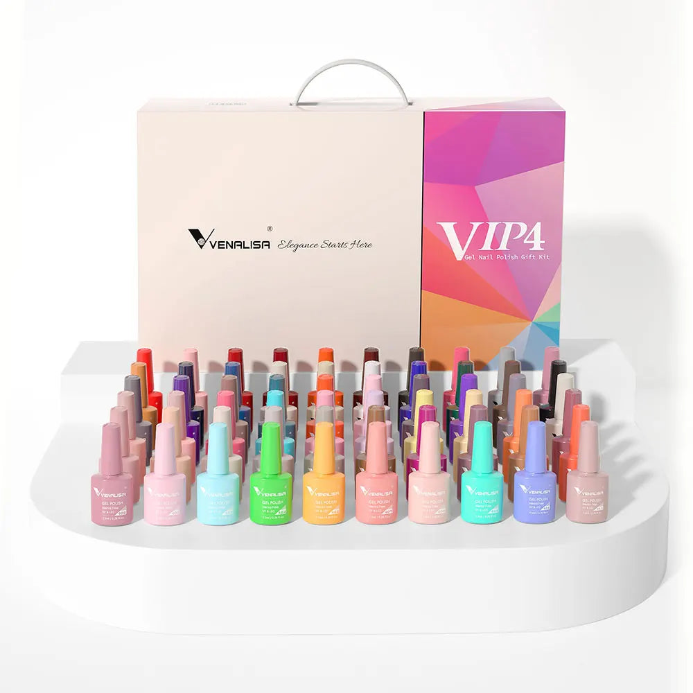 Venalisa VIP GelPolish Kit UV LED Nails Base Top Set