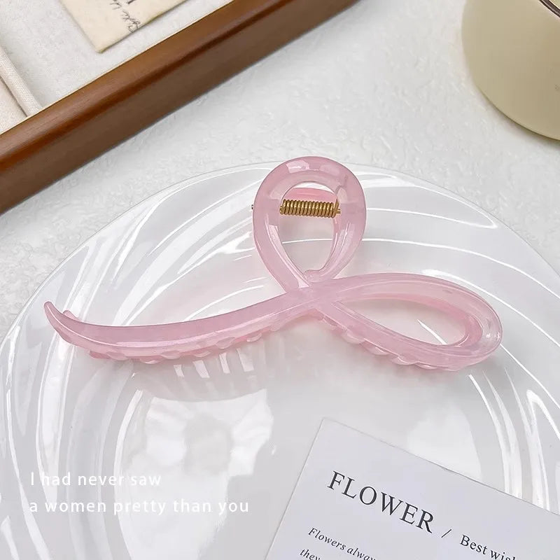 Elegant Bow Hair Claw For Women And Girls Hair Accessories