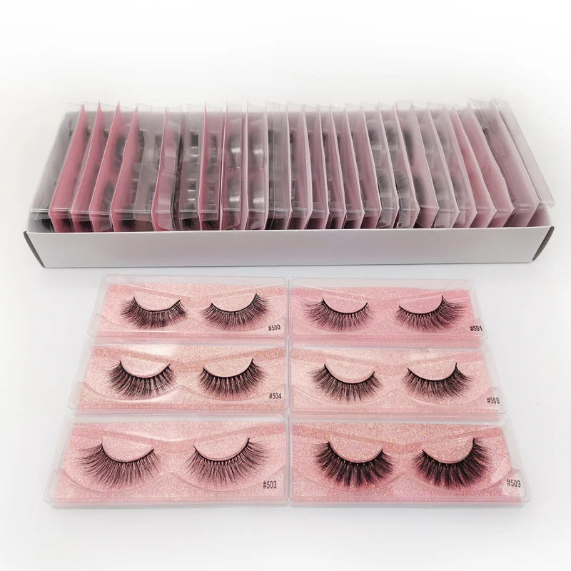 YSDO 3D Mink Strip Eyelashes Natural Soft False Lashes