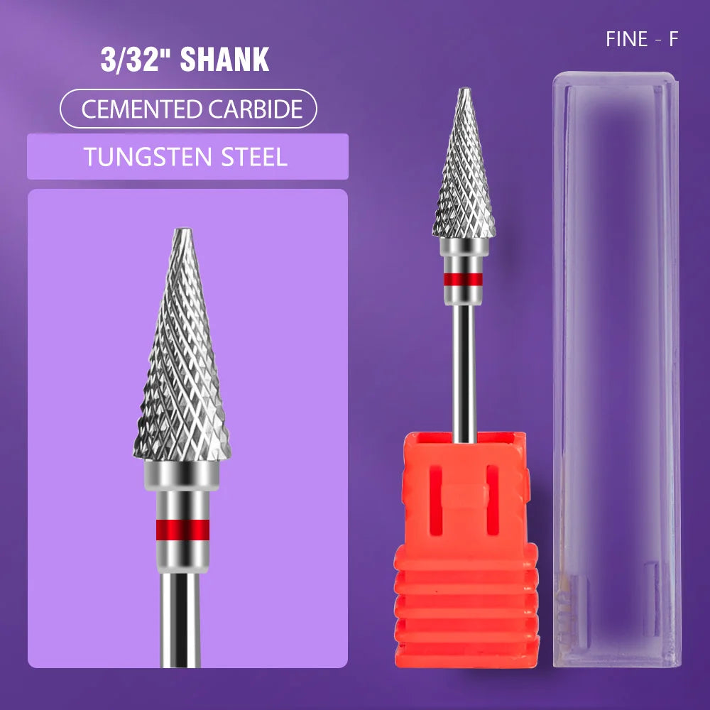 Stainless Steel Nail Drill Bit for Manicure Pedicure Tools