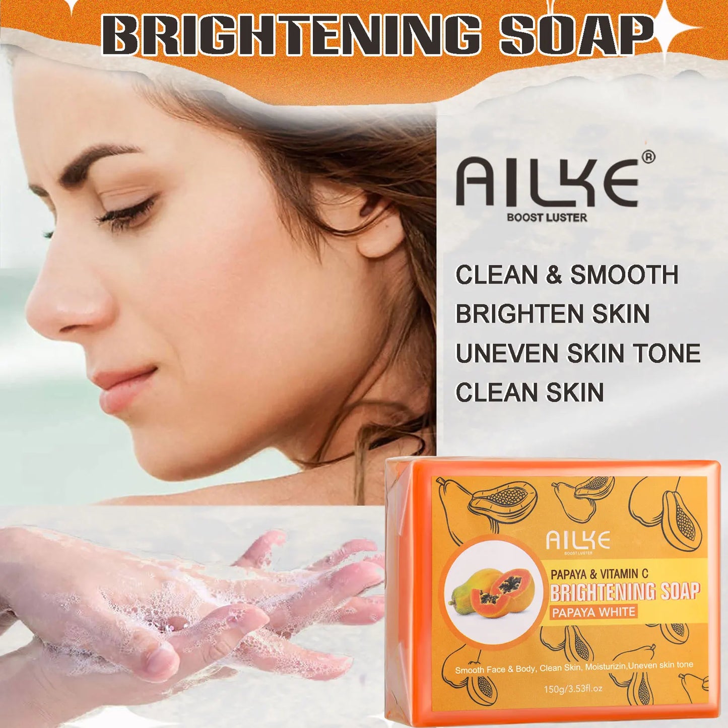 AILKE Glutathione 5 in 1 Women Skin Care Kit Deluxe