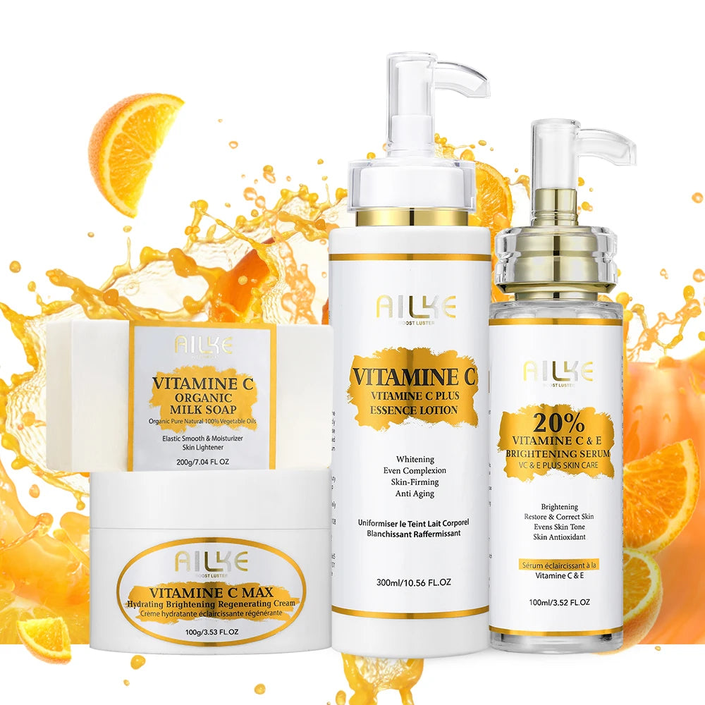 AILKE Vitamin C Skin Care Kit Brightening Set