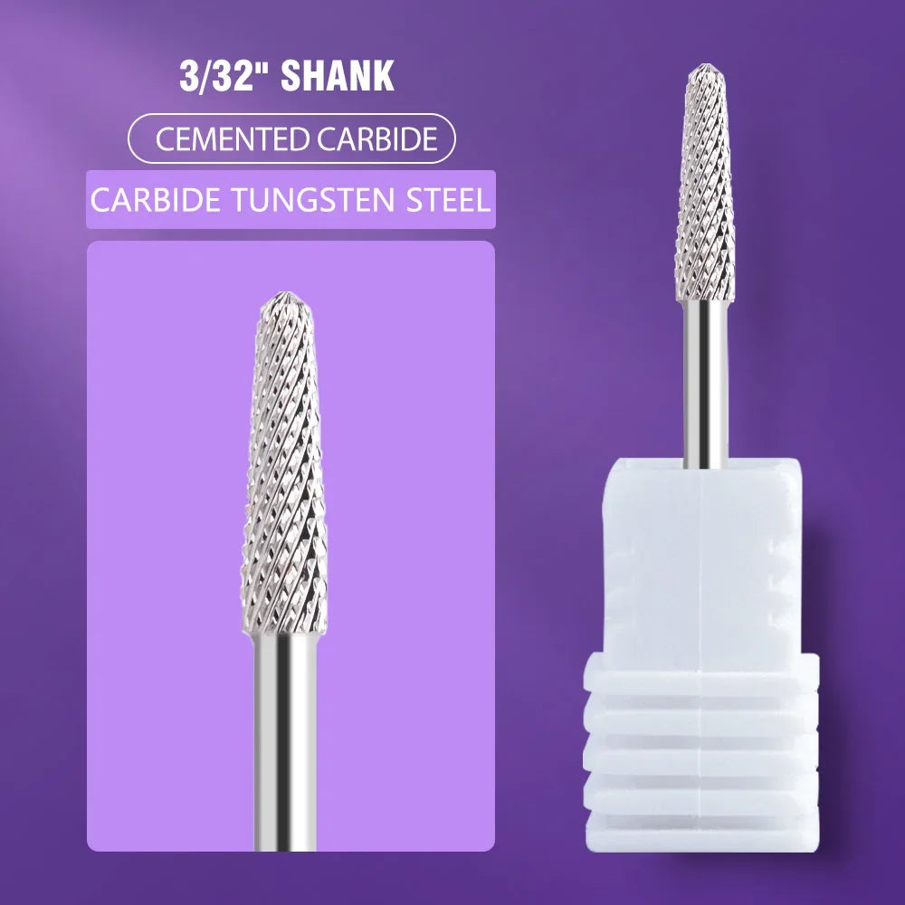 Stainless Steel Nail Drill Bit for Manicure Pedicure Tools