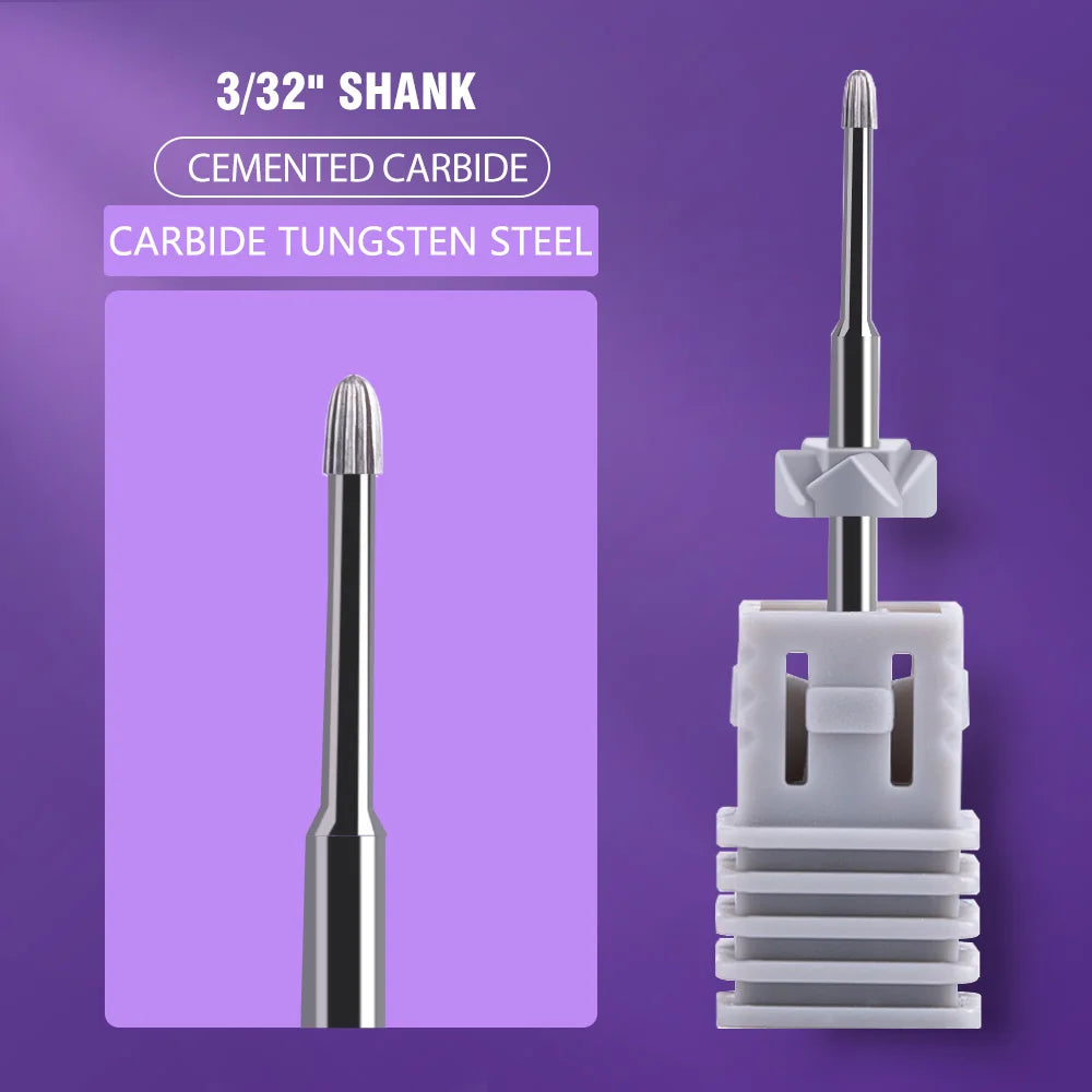 Stainless Steel Nail Drill Bit for Manicure Pedicure Tools