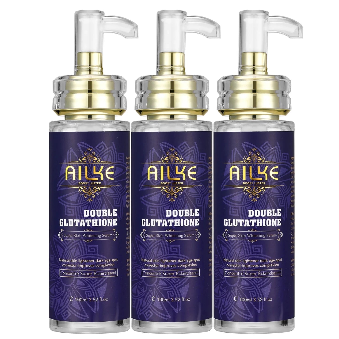 AILKE Glutathione 5 in 1 Women Skin Care Kit Deluxe