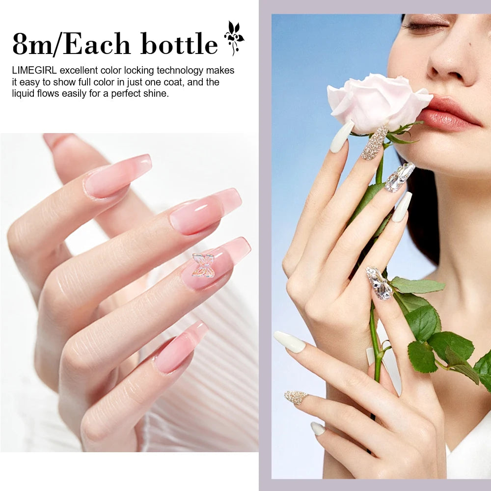 Limegirl Nail Gel Polish Kit UV LED Curing Set Pro