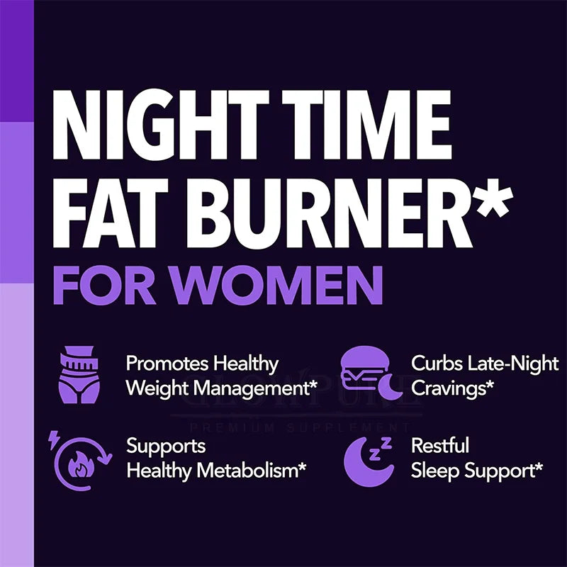 Night Time BodyBuilding Capsule Appetite Suppressant Metabolism Support
