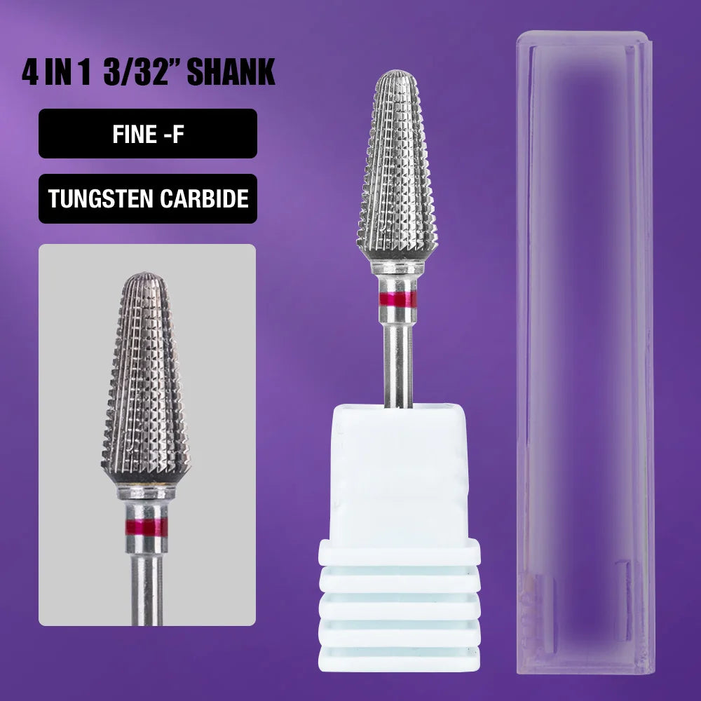 Stainless Steel Nail Drill Bit for Manicure Pedicure Tools