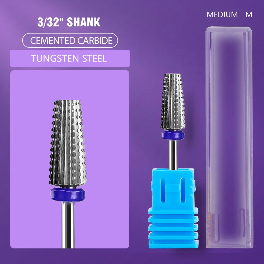 Stainless Steel Nail Drill Bit for Manicure Pedicure Tools