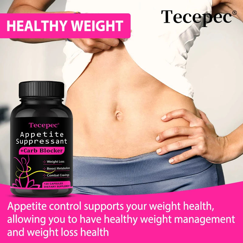 Tecepec Natural Weight Loss Dietary Supplement With Glucomannan