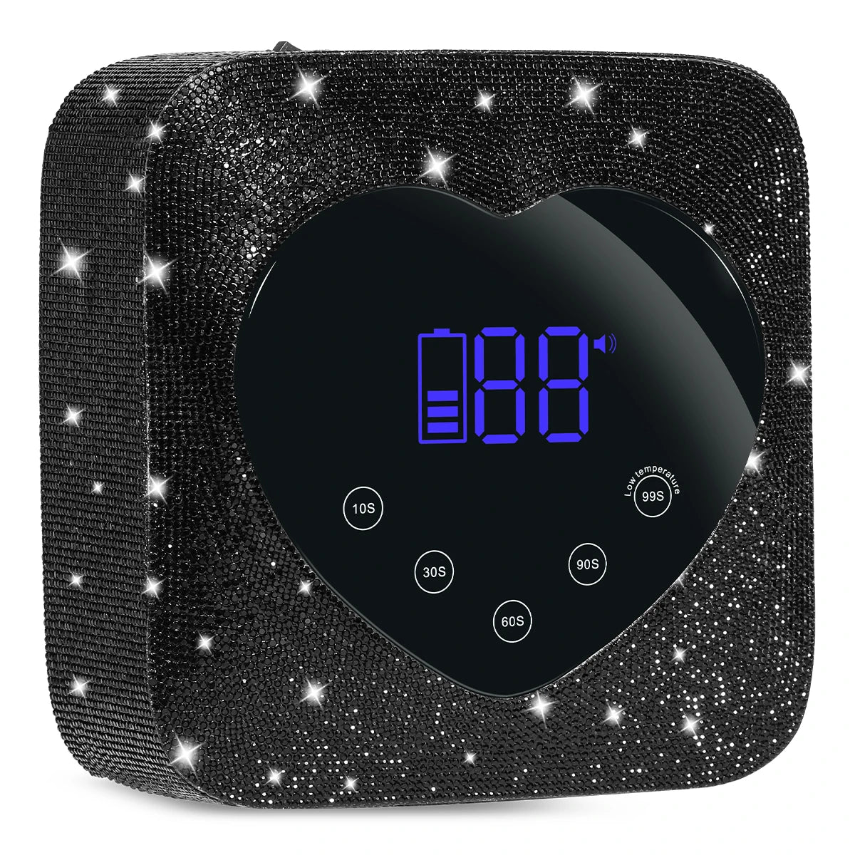 Saysally 72W Rechargeable UV LED Nail Lamp Cordless