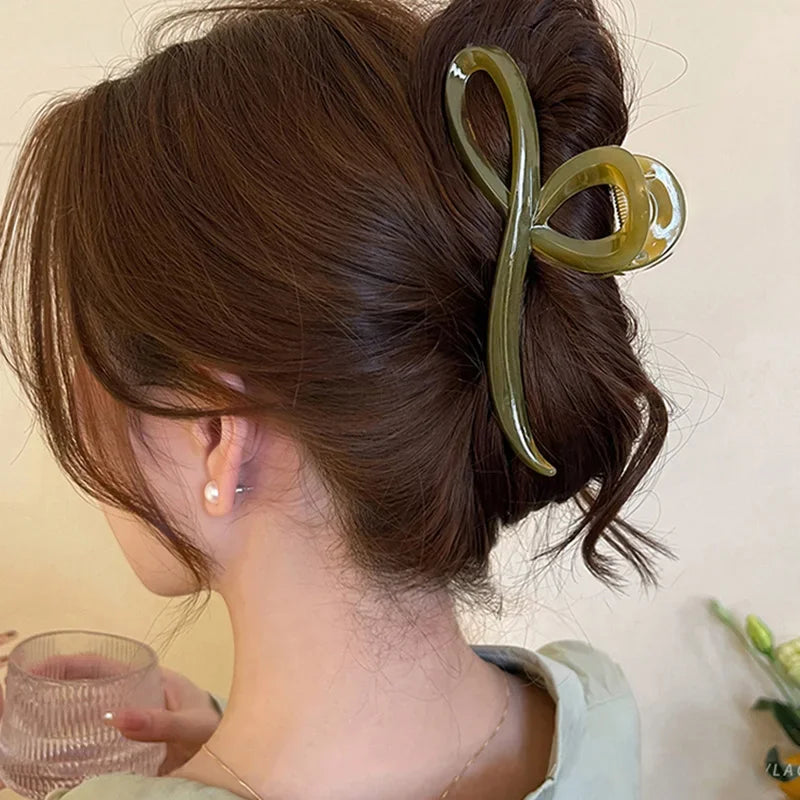 Elegant Bow Hair Claw For Women And Girls Hair Accessories