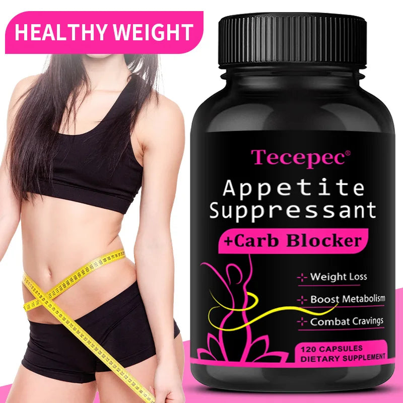 Tecepec Natural Weight Loss Dietary Supplement With Glucomannan