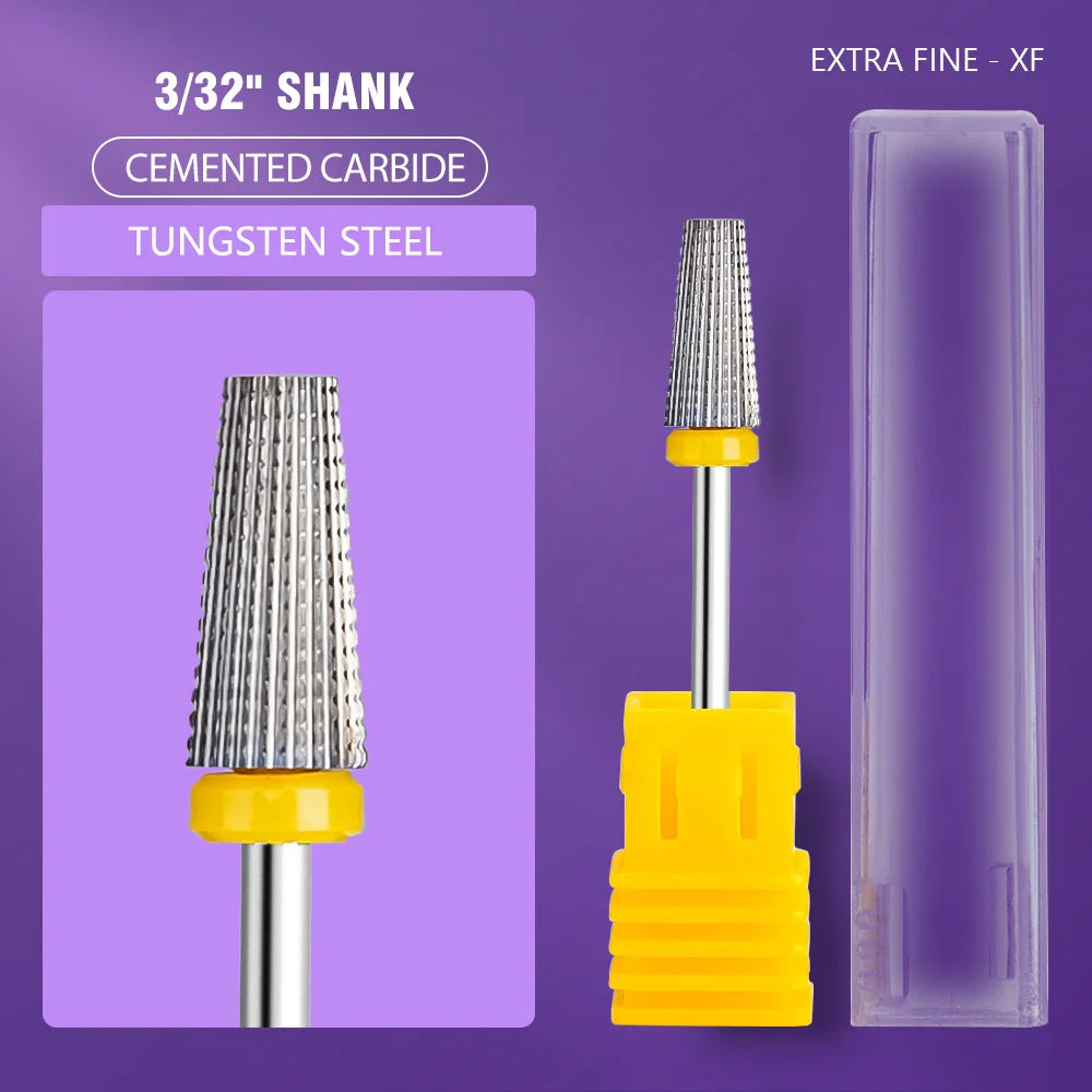 Stainless Steel Nail Drill Bit for Manicure Pedicure Tools