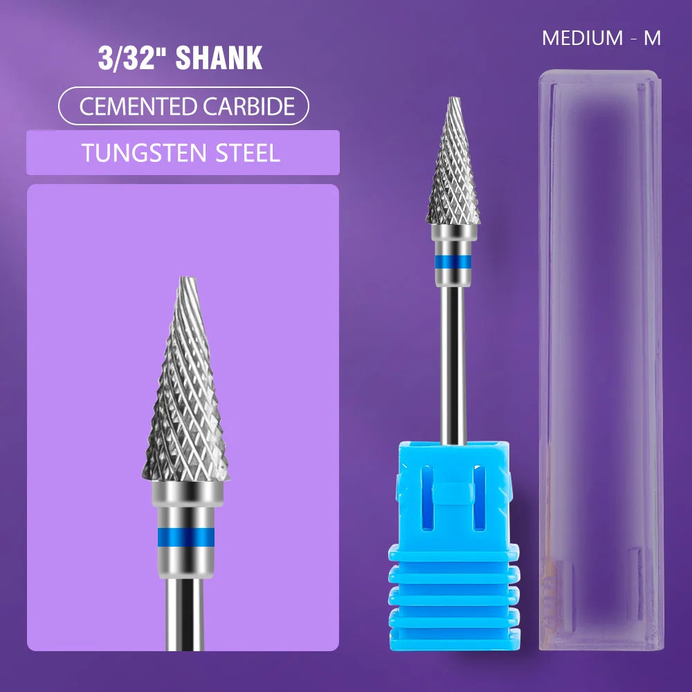 Stainless Steel Nail Drill Bit for Manicure Pedicure Tools