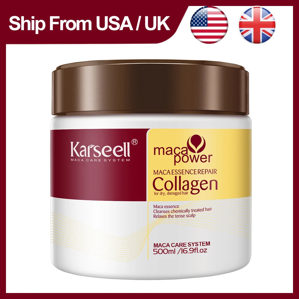 Karseell Collagen Hair Mask Deep Repair For Dry Damaged Hair