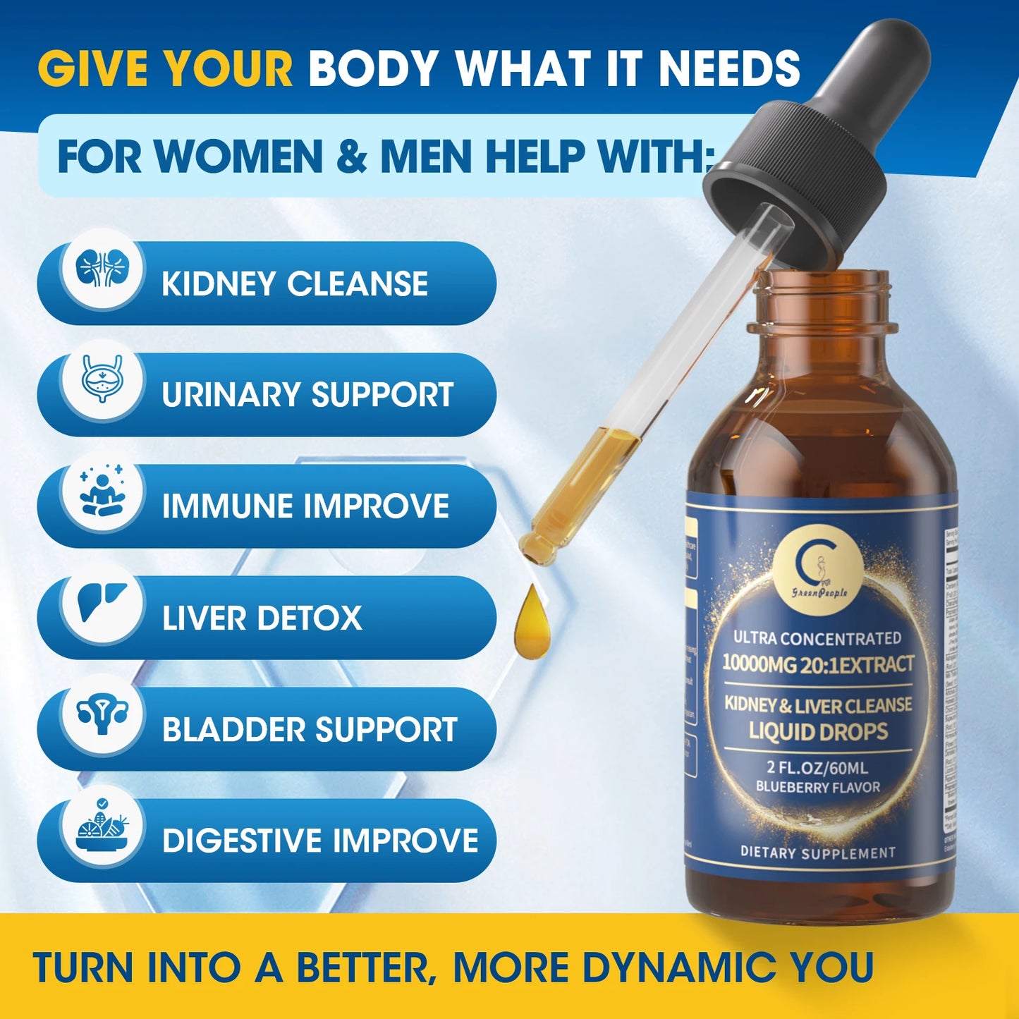 Greenpeople Kidney and Liver Cleanse Liquid Drops
